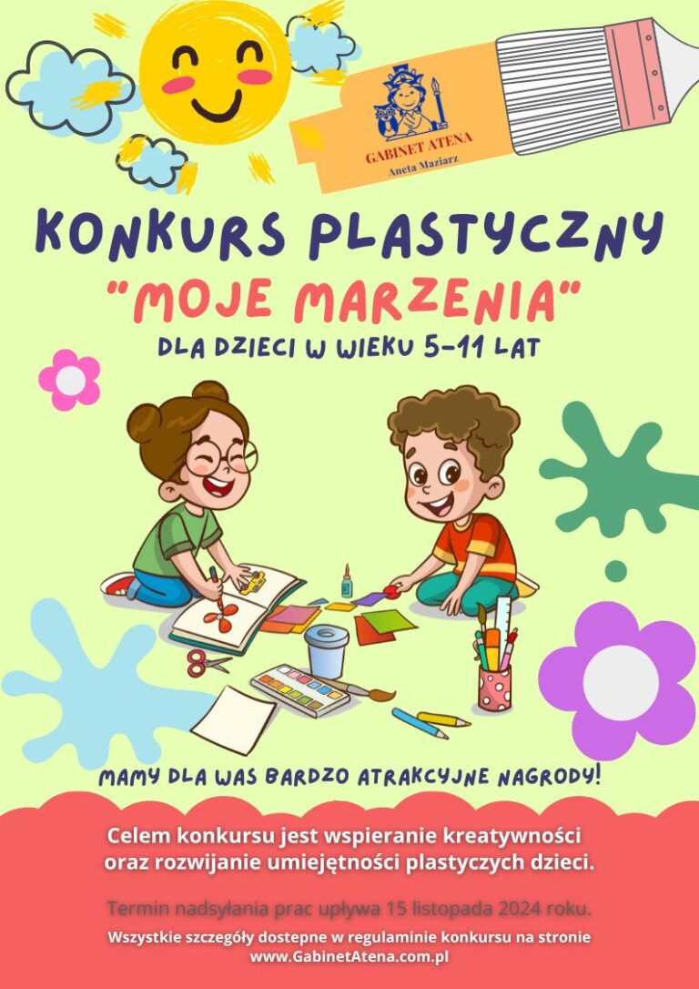 Konkurs plastyczny „Moje marzenia”