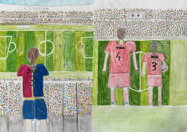 Od kartki papieru do Camp Nou: magia wizualizacji w historii Julki